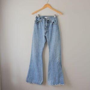 RE/DONE Levi's Recycled Vintage Denim women's Indie Ultra High Waist Jeans